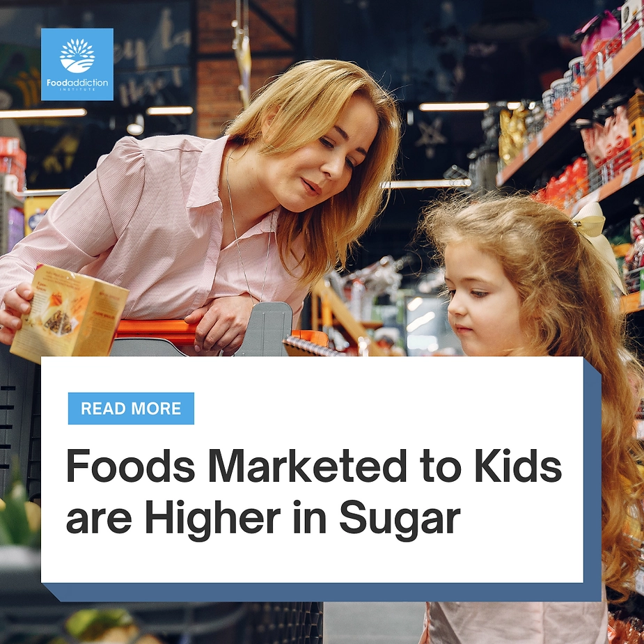 Children Are Targeted By Big Food Pushing Packaged Foods High in Sugar