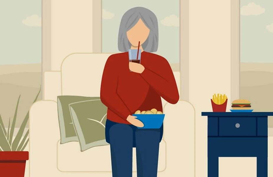 Food addiction symptoms found in 1 out of 8 Americans over 50 years of age